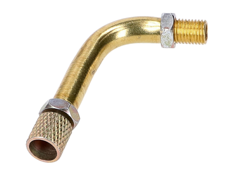 Motor - Ohyb trubky plynového lanka 90° M7 pro karburátor Bing (55-198-101.)