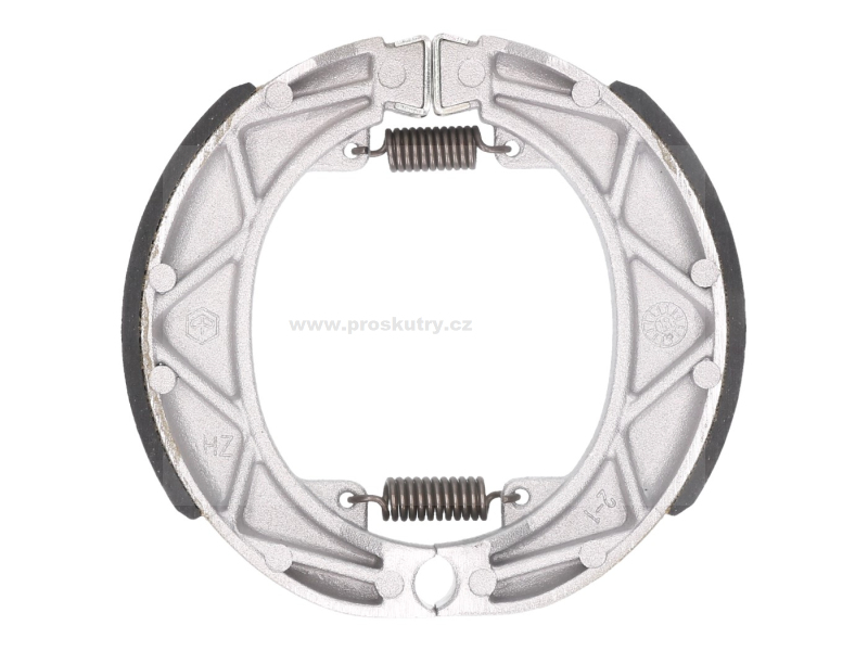 Originální díly OEM - Sada brzdových čelistí OEM 140x25mm pro Aprilia, Derbi, Piaggio, Vespa 125-200ccm