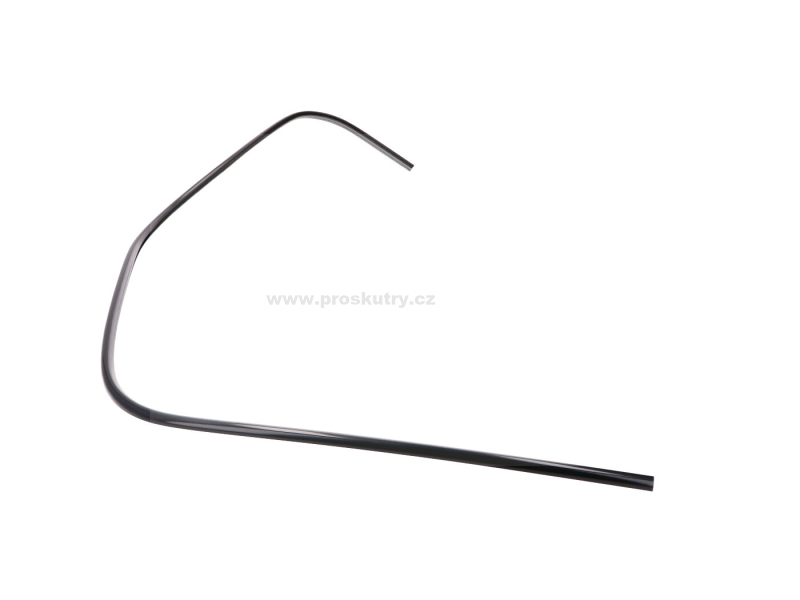 Originální díly OEM - Ochrana hran / štít na nohy se štěrbinami OEM levý černý pro Vespa GT, GTV, GTS Notte