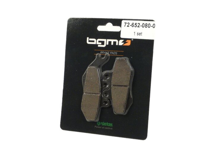 Brzdy - Brzdové destičky BGM PRO Sintersport – 76,8×41,8 / 94,5×42 mm, Grimeca třmen, přední – OEM 49774