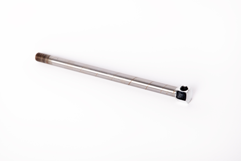 Pneumatiky a kola - Chromovaná osička předního kola pro JAWA Pérák