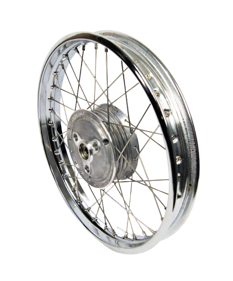 Pneumatiky a kola - Přední - zadní kolo pro JAWA 50 - 05, 20, 21, 23