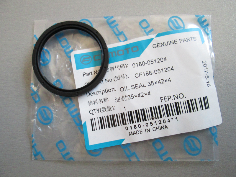 Motor - Gufero variátoru 35x42x4 mm pro Cfmoto Gladiator UTV530, UTV630, RX510, RX530, X5, X6, Z6, OEM 0180-051204 CF188-051204