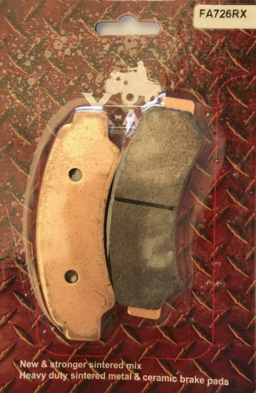 Brzdy - Brzdové destičky přední levé pro Cfmoto Gladiator 800, 1000, OEM FA726RX 7020-0810B0, 9AWA-0811A0