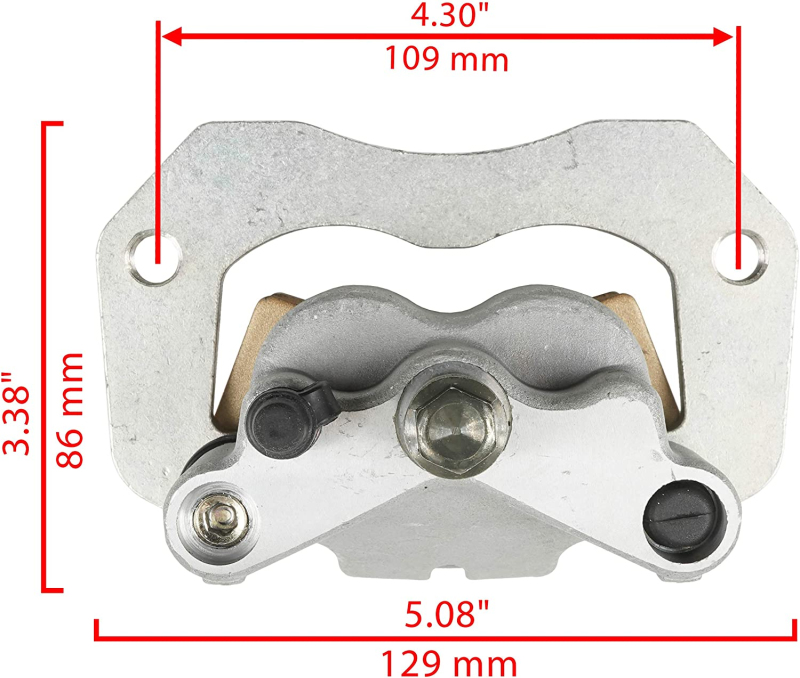 Brzdy - Brzdový třmen zadní levý pro Polaris RZR 900 1000, OEM 1912274