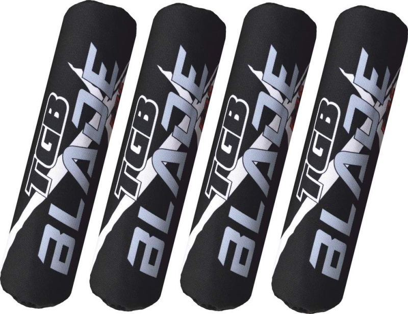 Podvozek tlumiče - Kryty, návleky tlumičů pro TGB Blade bílé