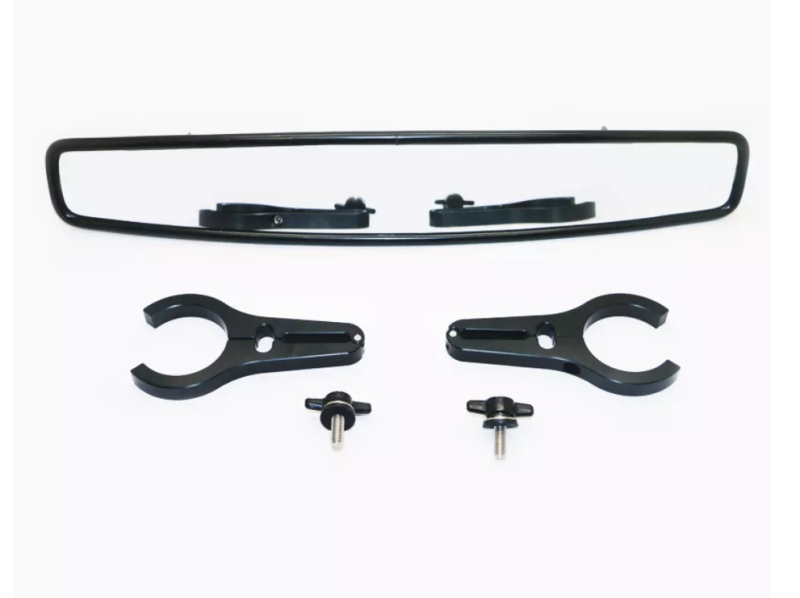 Zrcátka páčky řídítka - Zpětné zrcátko pro UTV s dvojitým držákem 1,75" a 2" pro Polaris Can-am, ostatní