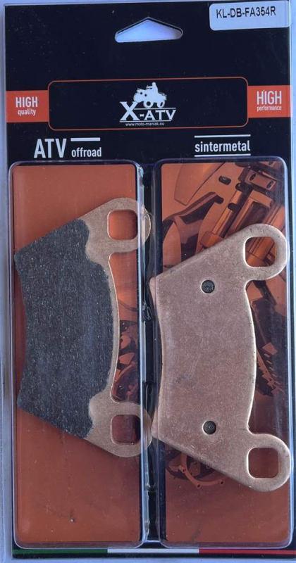 Brzdy - Zadní brzdové destičky Polaris Ranger RZR 500 700 800 1000, 2202413, FA354R