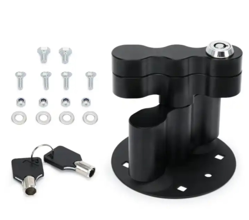 Příslušenství a nářadí - Dvojitě uzamykatelný montážní držák pro kanystry