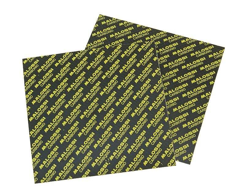 Motor - Lístky do membrán,klapek Malossi Carbon 0,30 mm 100x100 mm - univerzální