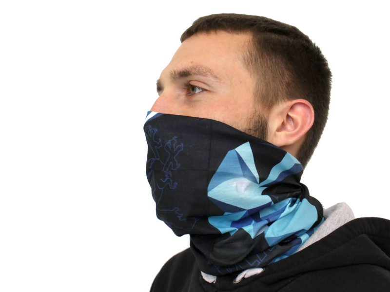 Příslušenství a nářadí - Šála Racing Planet s loopem - Univerzální velikost