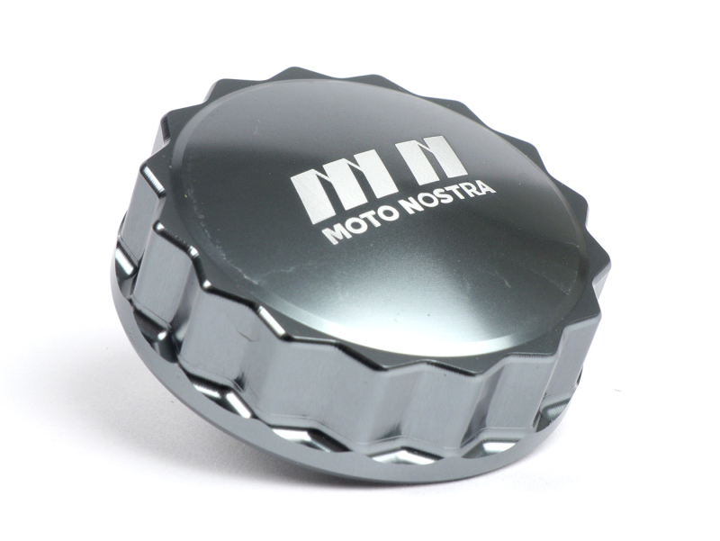 Motor - Víčko palivové nádrže Moto Nostra CNC, šedé Vespa