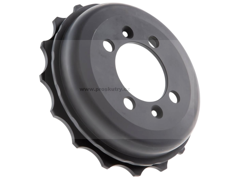 Brzdy - Brzdový buben SIP Performance, přední, VBB Style pro Vespa 125 V1-15, V30-33, VU, VM, VN, VNA, Hoffmann, VNB, ACMA, 150 VL, VB, VBA, VBB