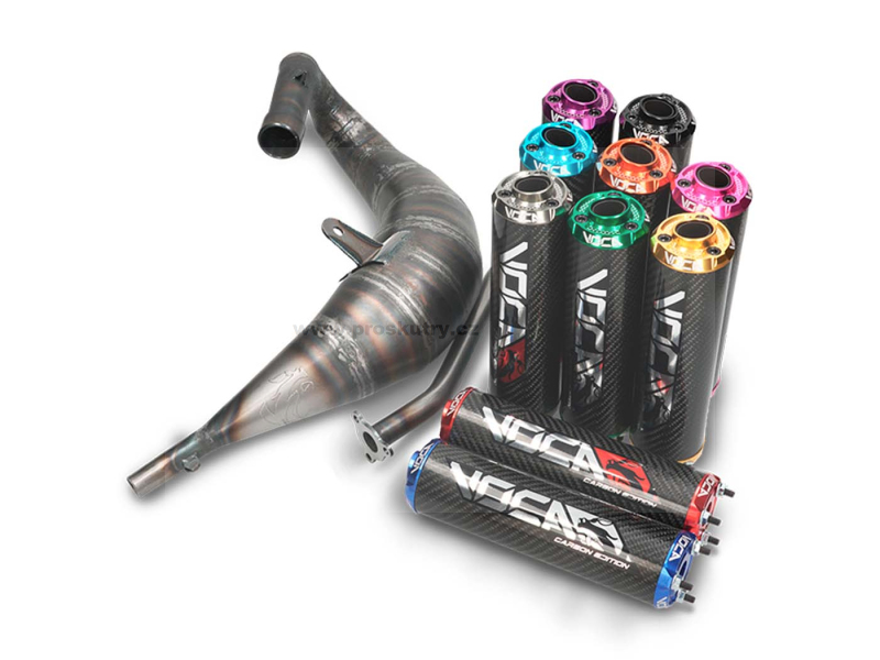 Výfuk - Výfuk Voca Cross 80/90cc pro Derbi DRD Pro