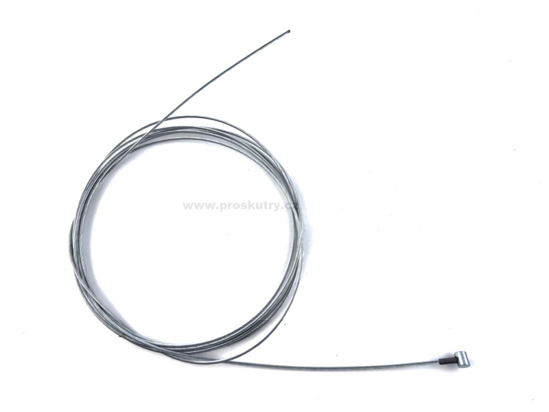 Zrcátka páčky řídítka - Lanko spojky ocelové 1,9 mm x 3200 mm nipl 7x8 mm pro Piaggio APE TM P602, P703