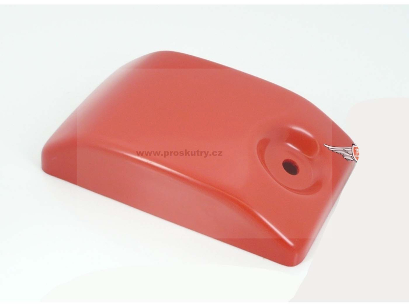 Podvozek tlumiče - Kryt nádrže červený pro Honda MT, MB, MTXsh Mokick