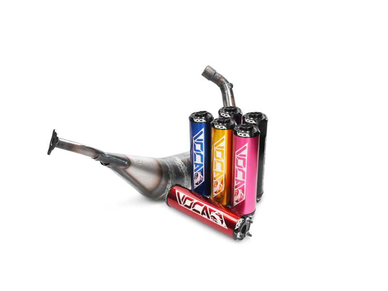 Výfuk - Výfuk Voca Warrior 50/70cc pro Derbi Senda DRD, Aprilia RX, SX