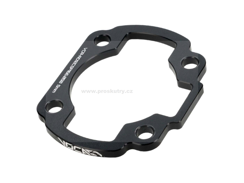Motor - Distanční / distanční deska základ válce Voca CNC 50ccm 2mm pro Derbi
