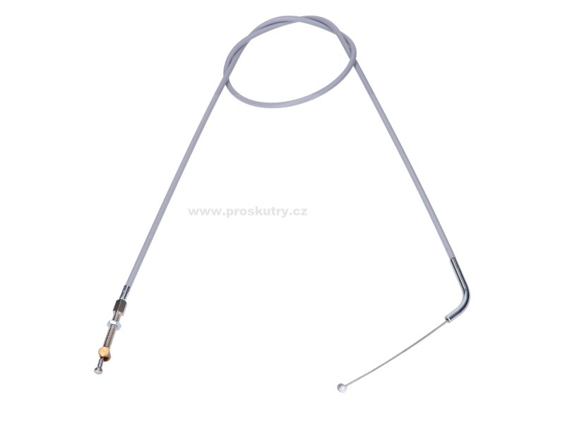 Zrcátka páčky řídítka - Řadicí lanko MOGA šedé pro Kreidler K 52 Amazone