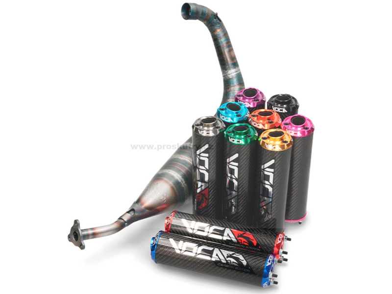 Výfuk - Výfuk Voca Racing 80ccm pro Derbi Senda