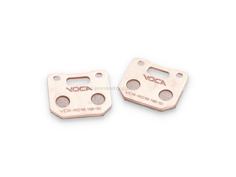 Brzdy - Brzdové destičky Voca sintrované pro Voca G-Force Pro a Stage6 4pístkové brzdové třmeny