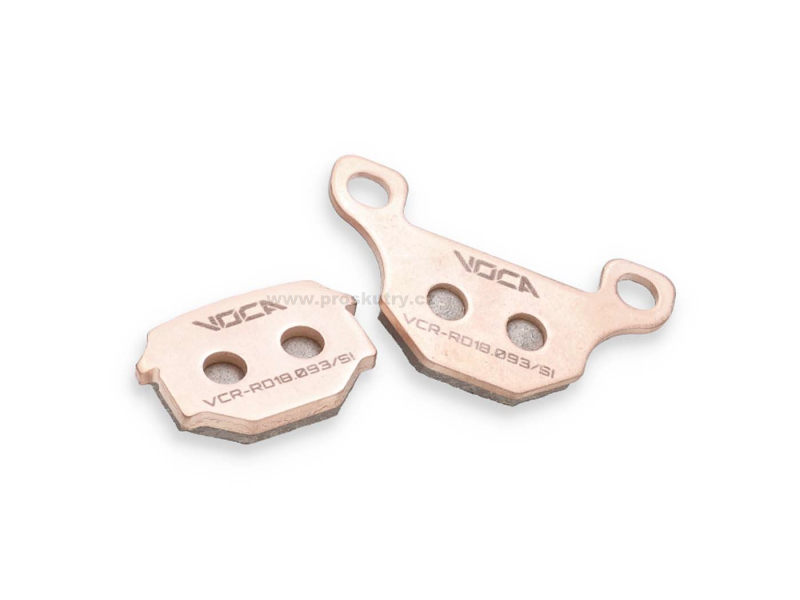 Brzdy - Brzdové destičky Voca sintrované pro Derbi Senda 125cc, Rieju MRT 50cc