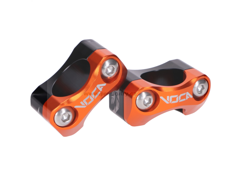 Zrcátka páčky řídítka - Montážní sada na řídítka VOCA V2 HB28 CNC 22-28 - oranžová