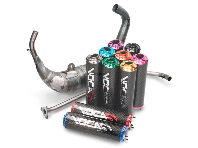 Výfuk - Výfuk Voca Racing 80cc pro Aprilia RS 2006-, Derbi GPR 2004-