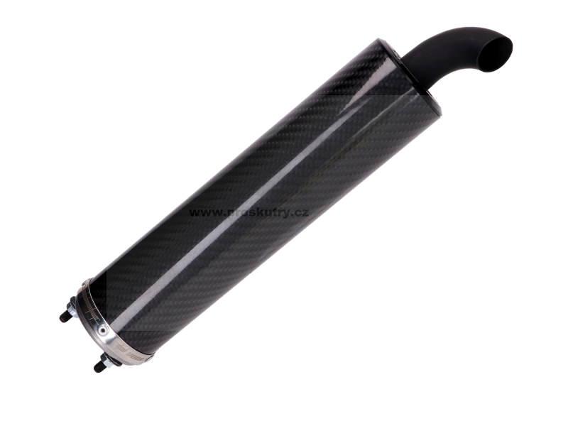 Výfuk - Zadní tlumič Voca Racing karbon 50/70cc