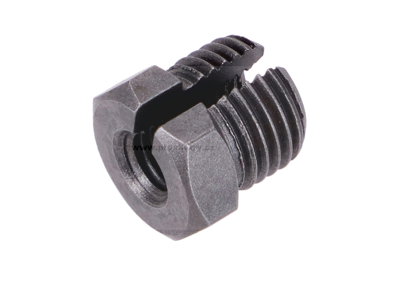 Zrcátka páčky řídítka - Šroub M10x1mm lanka spojky pro Sachs 50/3, 50/4, Hercules, Miele, DKW, KTM, Rixe, Mofa, Mokick