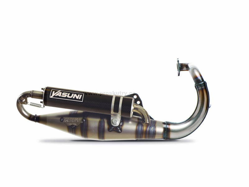 Výfuk - Výfuk Yasuni R-PRO karbonový pro Peugeot vertikální, Buxy, Speedake, Speedfight