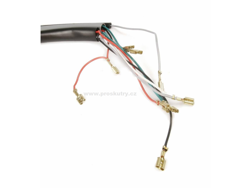 Elektro díly - Kabelový svazek pro Vespa 180, 200 Rally (D)