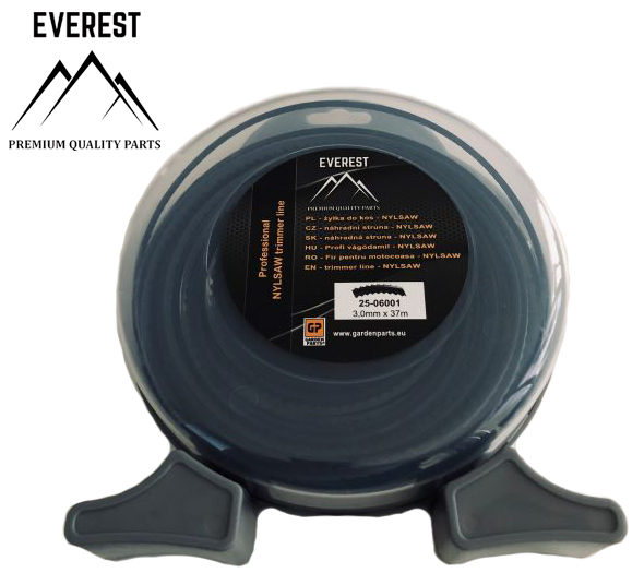 Zahradní technika - Náhradní struna NYLSAW 3.00 37m EVEREST