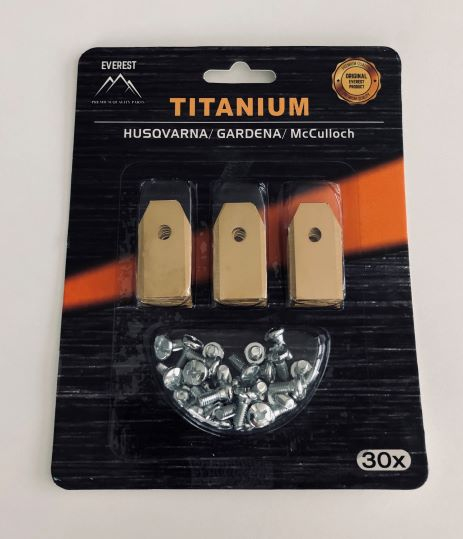 Zahradní technika - NŮŽ ROBOTICKÝCH SEKAČEK HUSQVARNA GARDENA 35mm TYTAN - SADA 30 ks EVEREST