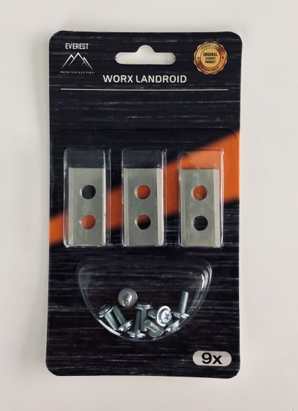 Zahradní technika - NŮŽ ROBOTICKÝCH SEKAČEK WORX NAC - SADA 9 ks EVEREST