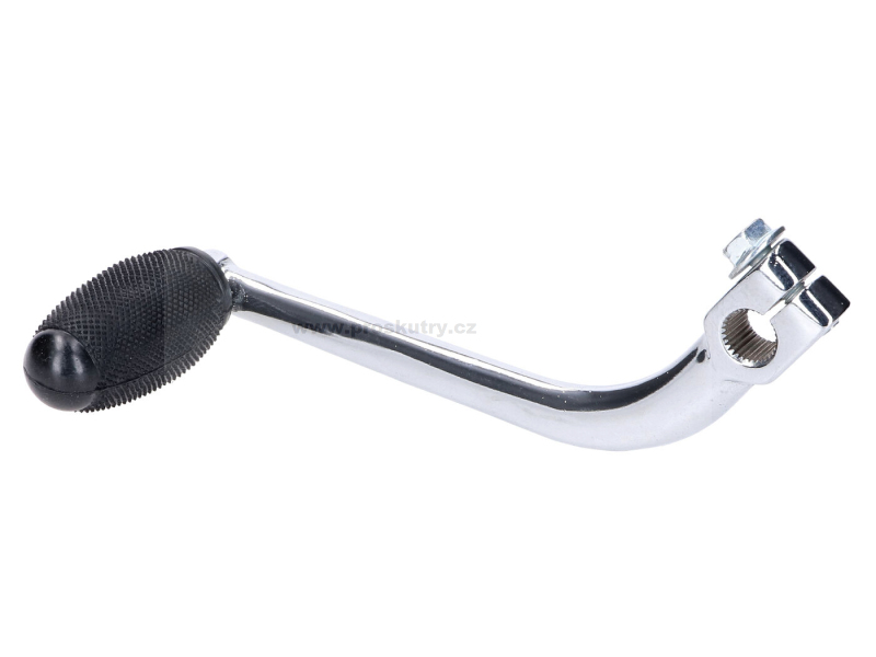 Motor - Řadicí páka prohlá chromovaná pro Zündapp 4/5stupňovou