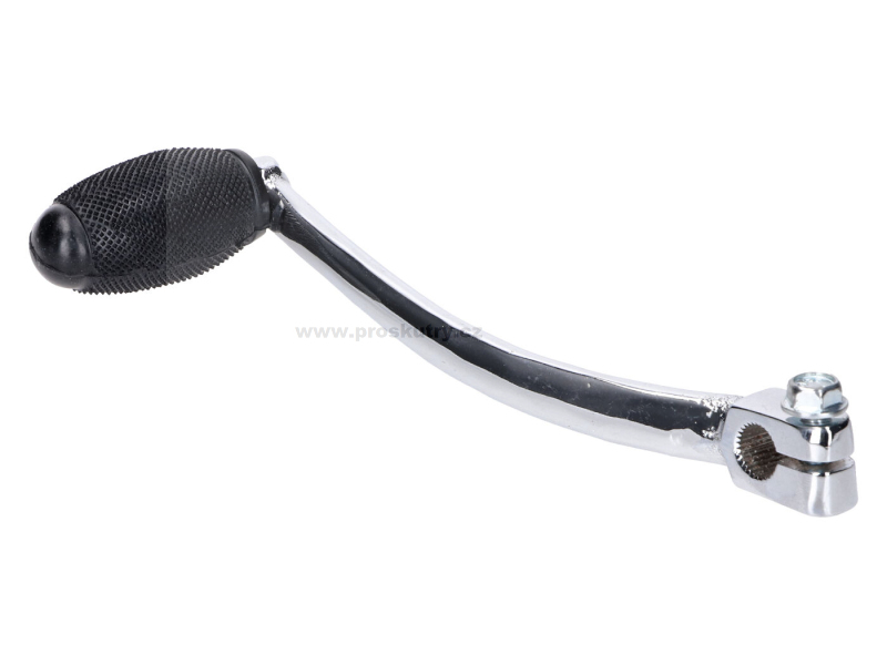 Motor - Řadící páka rovná chromovaná pro Zündapp 4/5stupňová