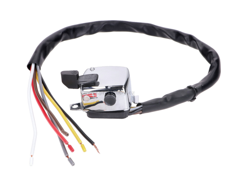 Elektro díly - Chromovaný spínač pro Kreidler