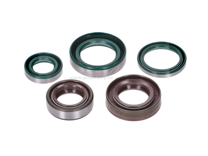 Motor - Sada olejových těsnění klikové hřídele pro Zündapp 4/5stupňovou převodovku