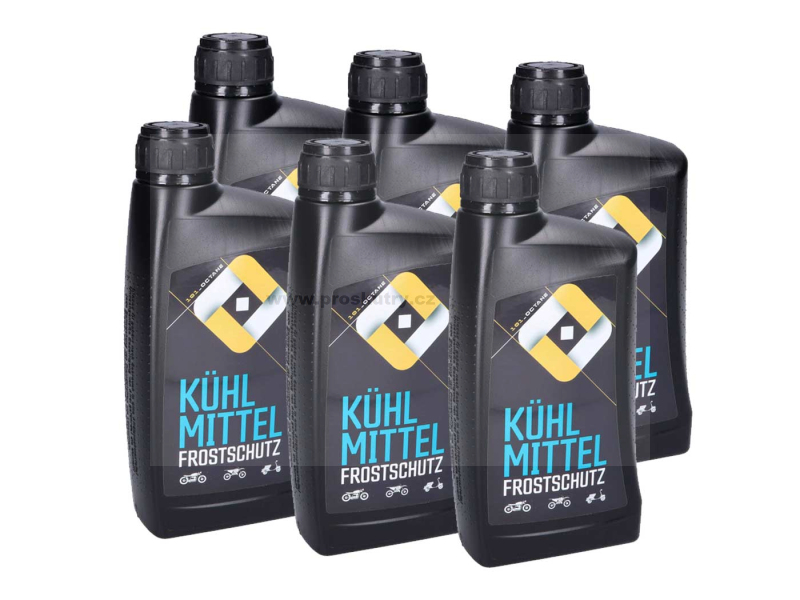 Oleje a chemie - Nemrznoucí kapalina do chladiče / chladicí kapalina 101 oktanů 6x 1 litr