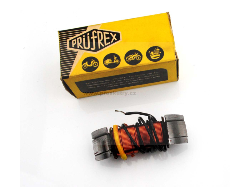 Elektro díly - Světelná cívka Prüfrex 6V 17W pro zapalovací systémy Bosch se světelným výkonem 17 wattů