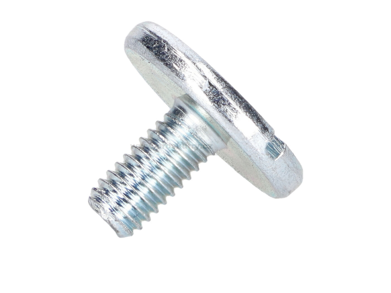 Podvozek tlumiče - Šroub s plochou hlavou DIN 921 M6x12 pozinkovaný