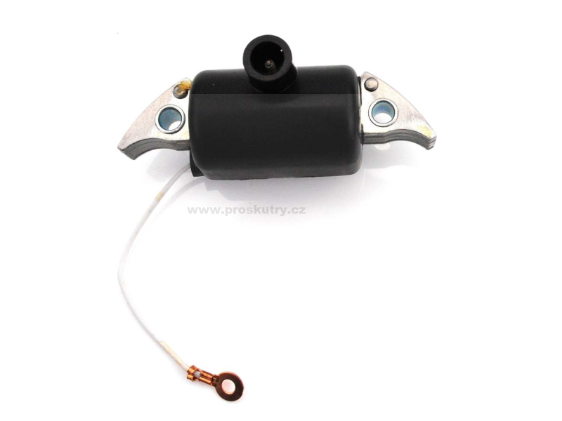 Elektro díly - Zapalovací cívka Beru, přímé připojení 46,5 mm, 4,5 mm, černá, pro Goebel, Hercules MF 1, 2, 3, C 1 2 3 City Bike, M1, M2, M3, HR Hobby Rider, Lastboy