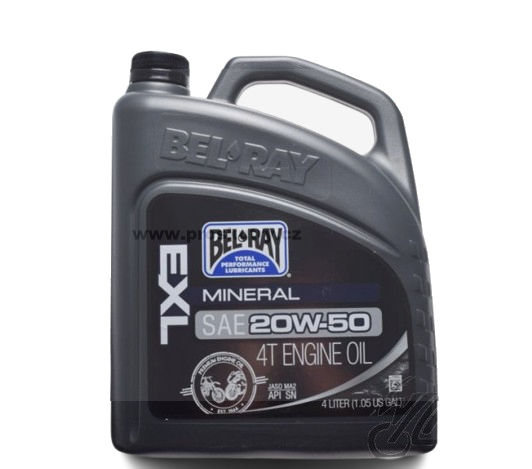 Oleje a chemie - Motorový olej BEL-RAY EXL 20w50 4L