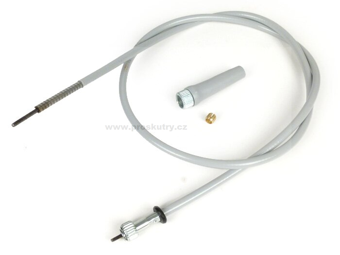 Zrcátka páčky řídítka - Lanko tachometru BGM Originální italské + španělské tachometry Lambretta LI (řada 3), LIS, SX, TV (řada 3)