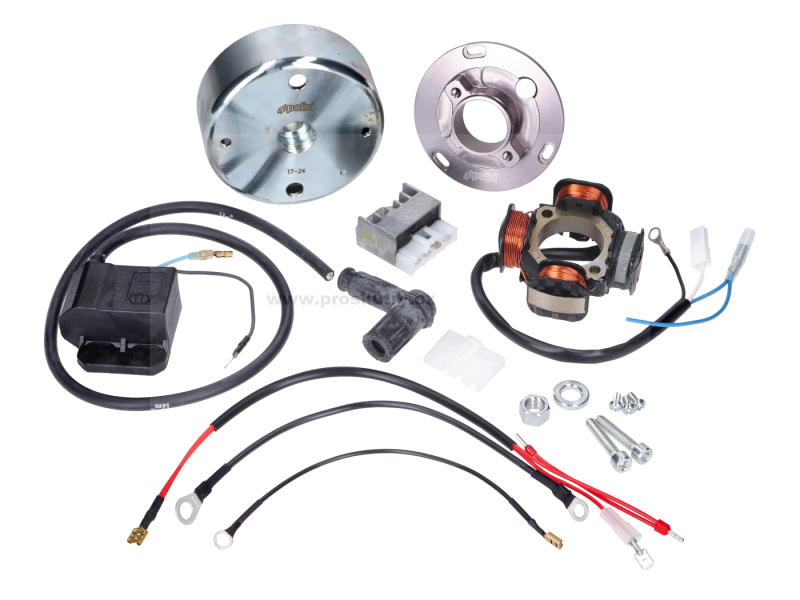 Elektro díly - Vnitřní rotor zapalování Polini – pro Puch Maxi (průměr 58 mm)