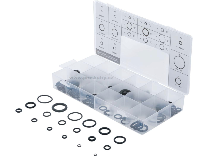 Motor - Sada O-kroužků, 225 kusů
