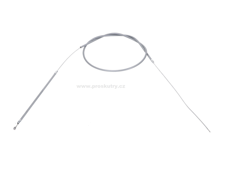 Zrcátka páčky řídítka - Šedé lanko plynu pro Hercules 217 A
