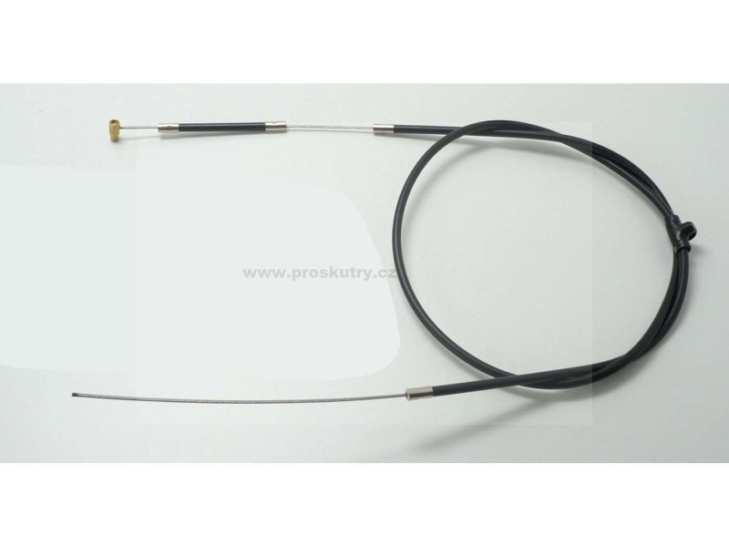 Zrcátka páčky řídítka - Černé lanko spojky pro Hercules Prima 4, M P2, P3 Automatická převodovka, Zündapp