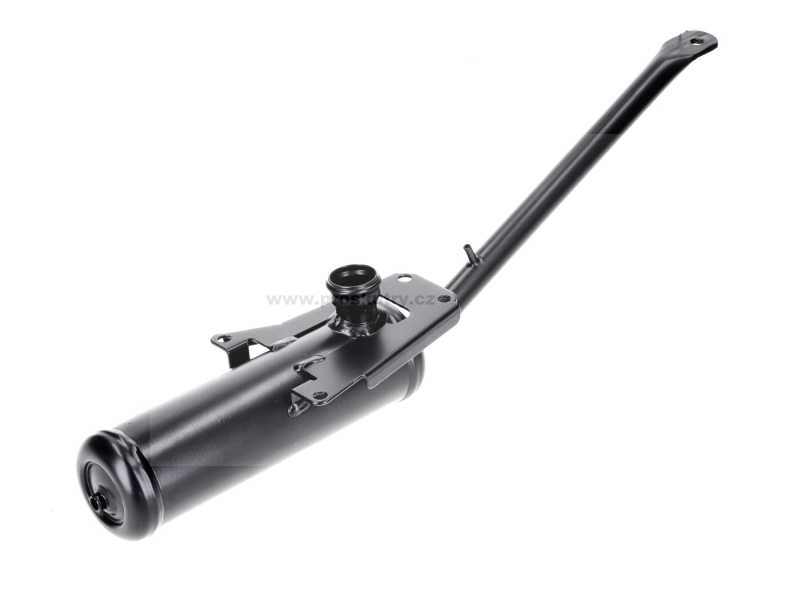 Výfuk - Výfuk černý kov pro Hercules Saxonette, motocykl Spartament s pomocným motorem